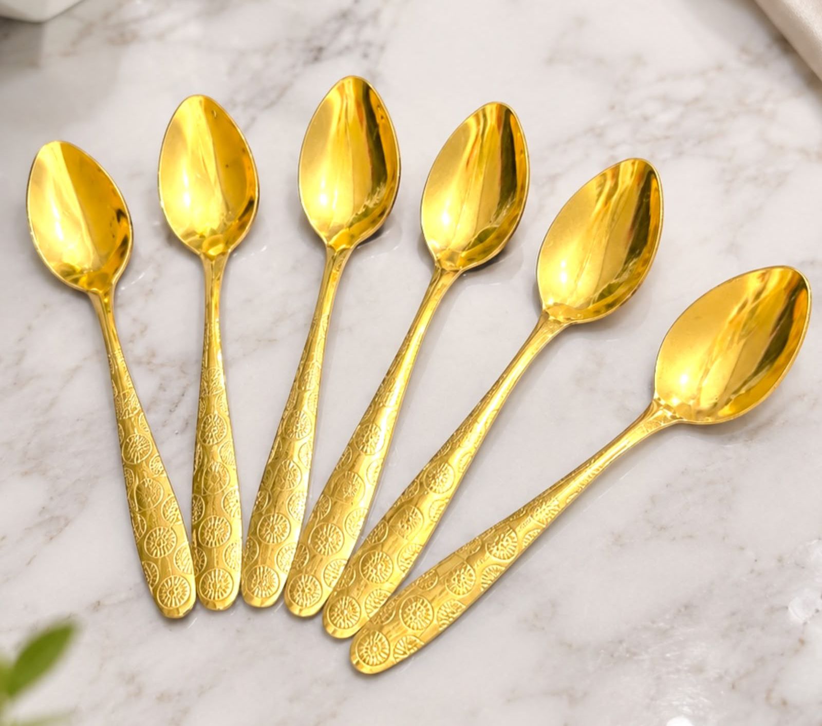 Golden Spoon Set