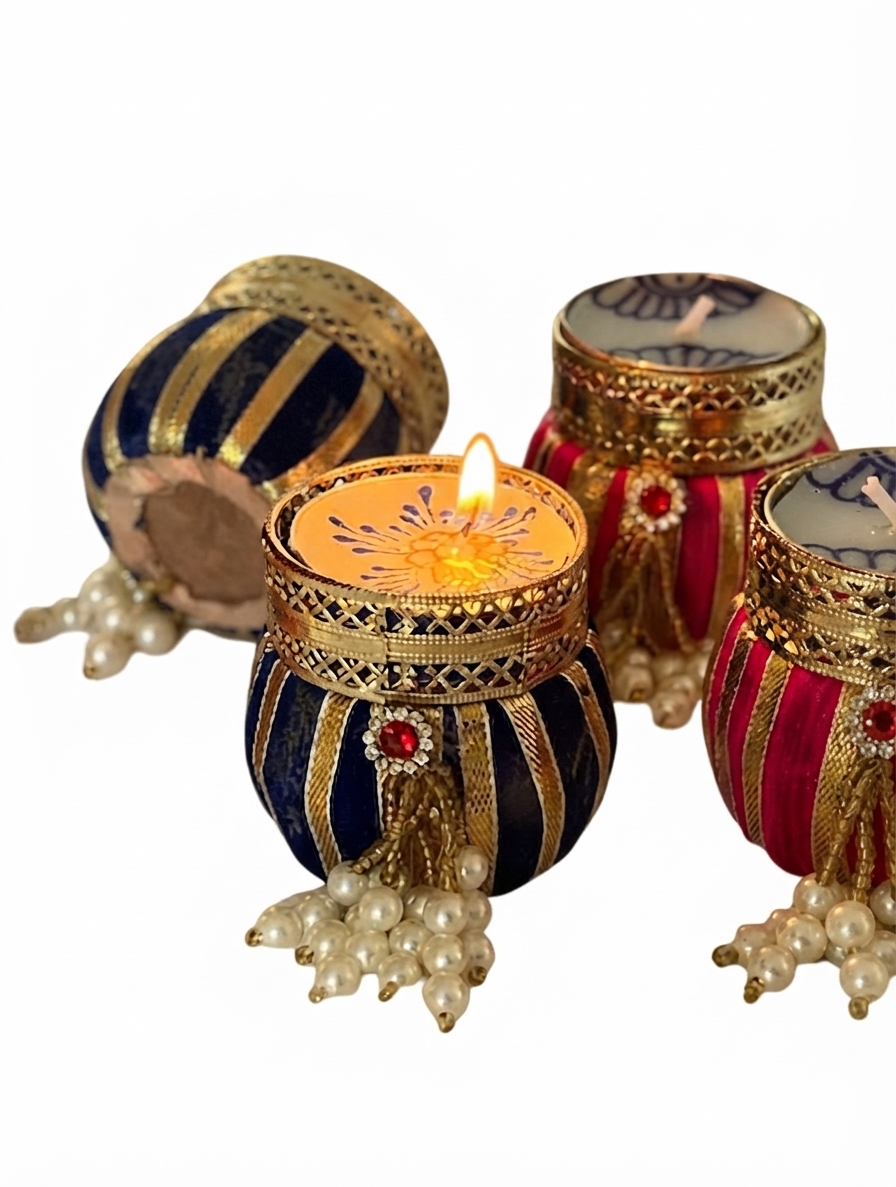 Beautiful Mutka Design Tea Light Candle Holder
