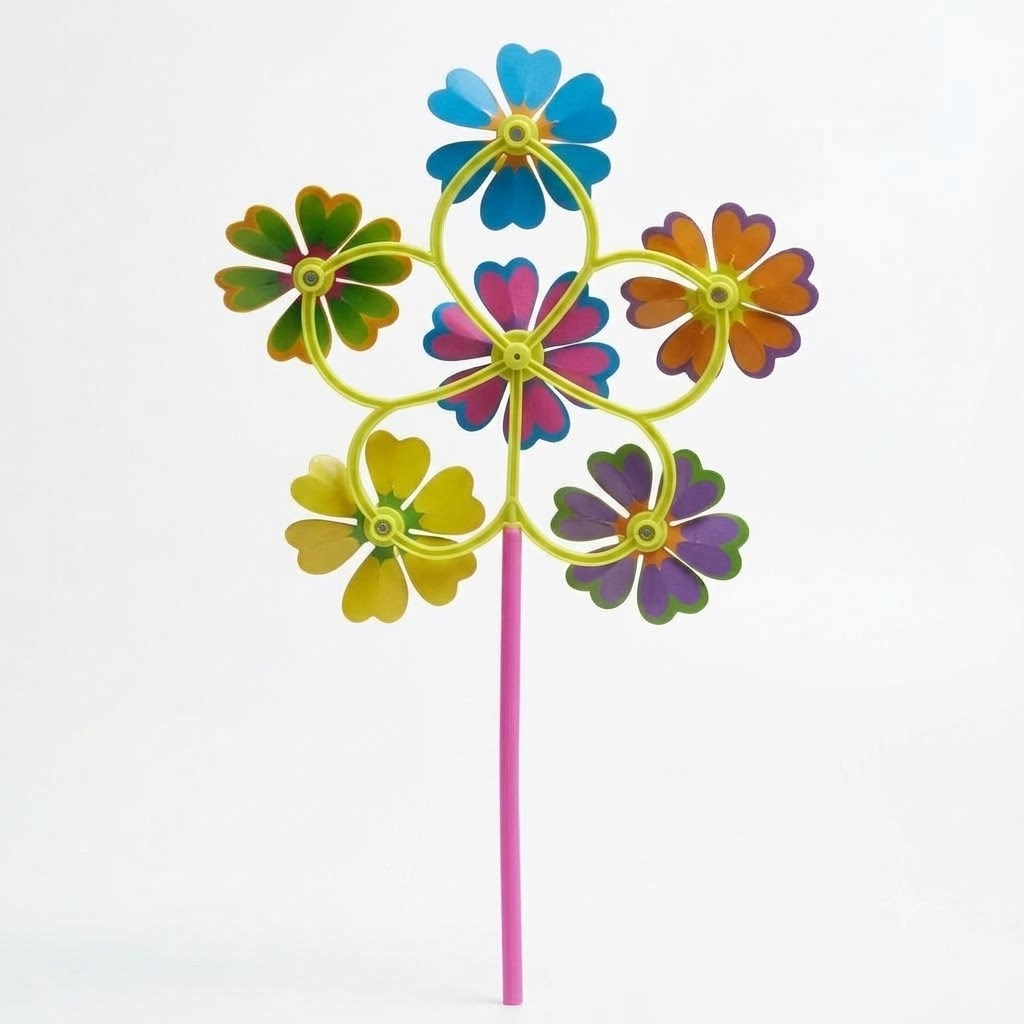 6FLOWER WIND MILL
