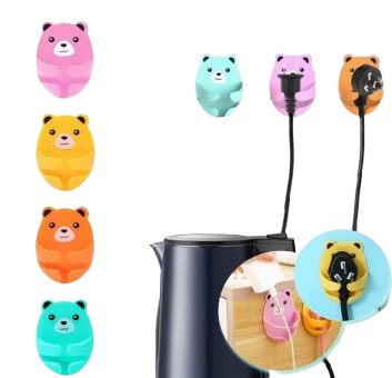 Bear Shaped Plastic Holder