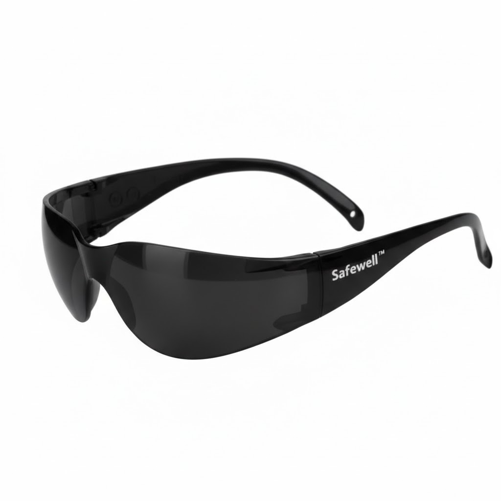 ASP -101 - Safety Goggles With Wrape Around Design(Black)