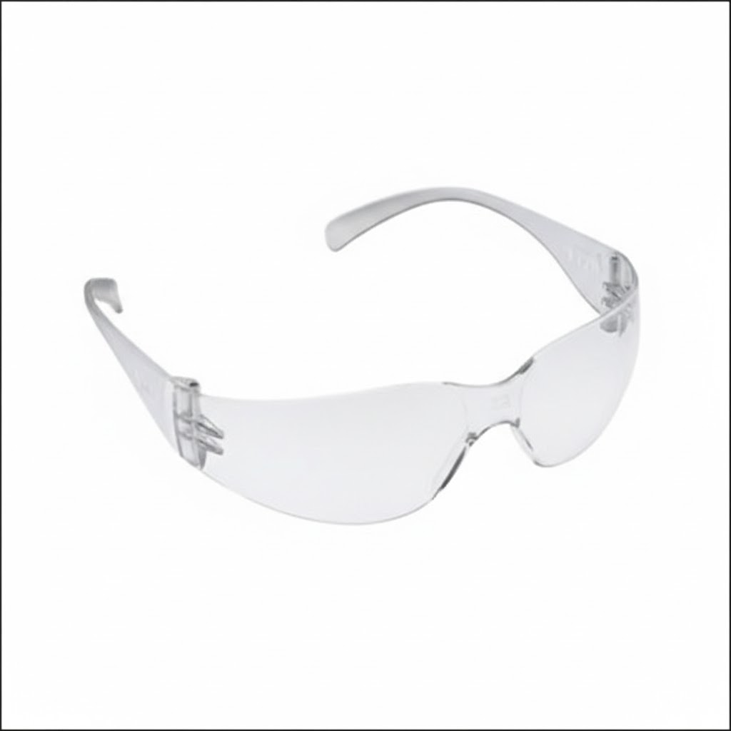 ASP -101 - Safety Goggles With Wrape Around Design(White)