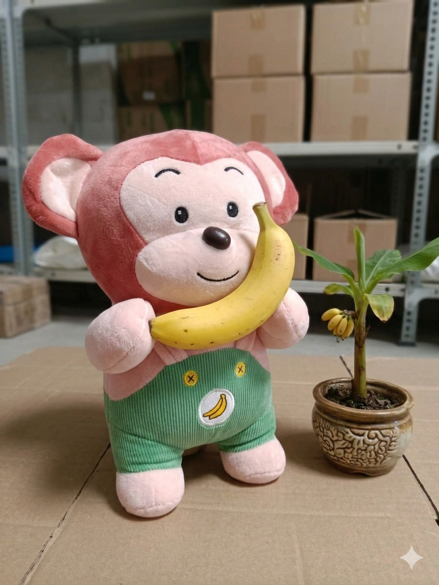 Cute Monkey soft toy