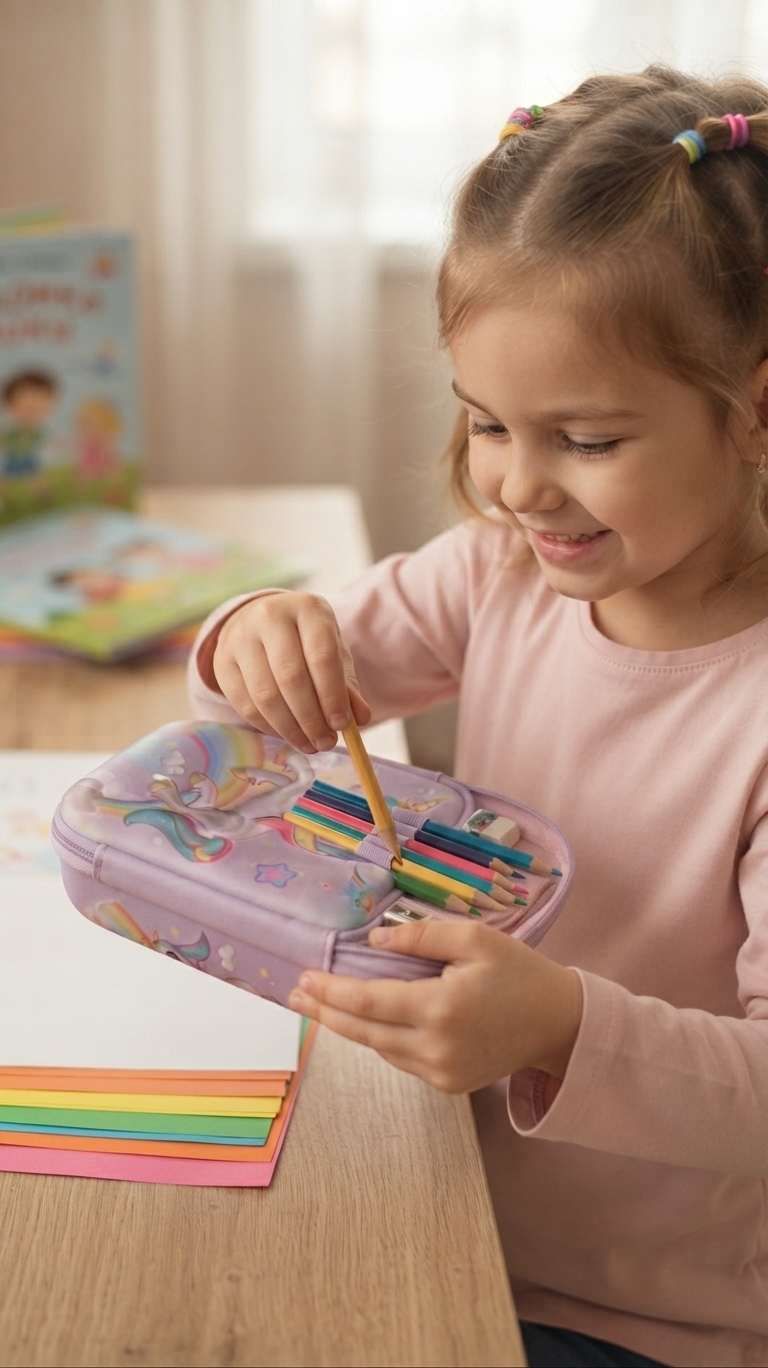 3D Cartoon Pencil Pouch