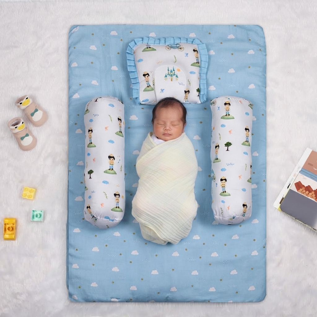 Cotton Baby Bed Set