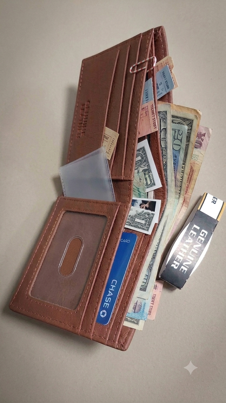 Gens leather wallet