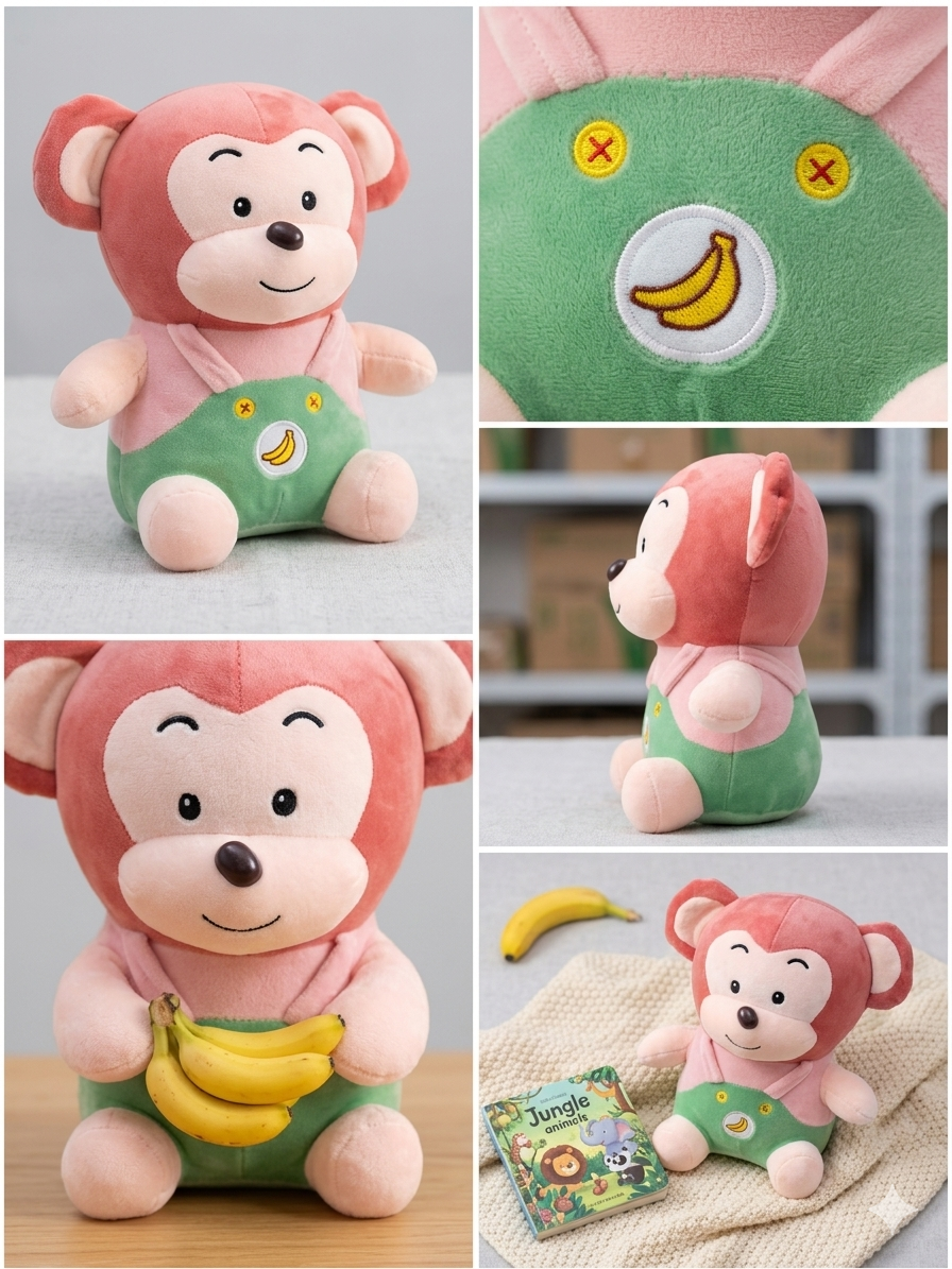 Cute Monkey soft toy