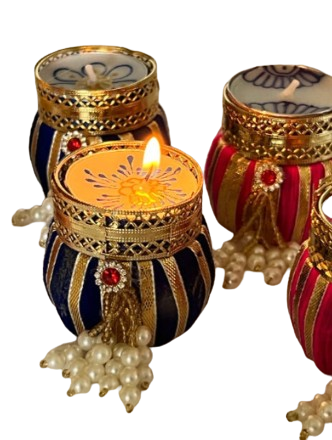 Beautiful Mutka Design Tea Light Candle Holder