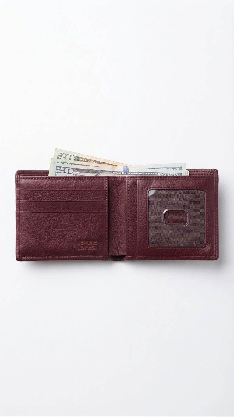 Gens leather wallet