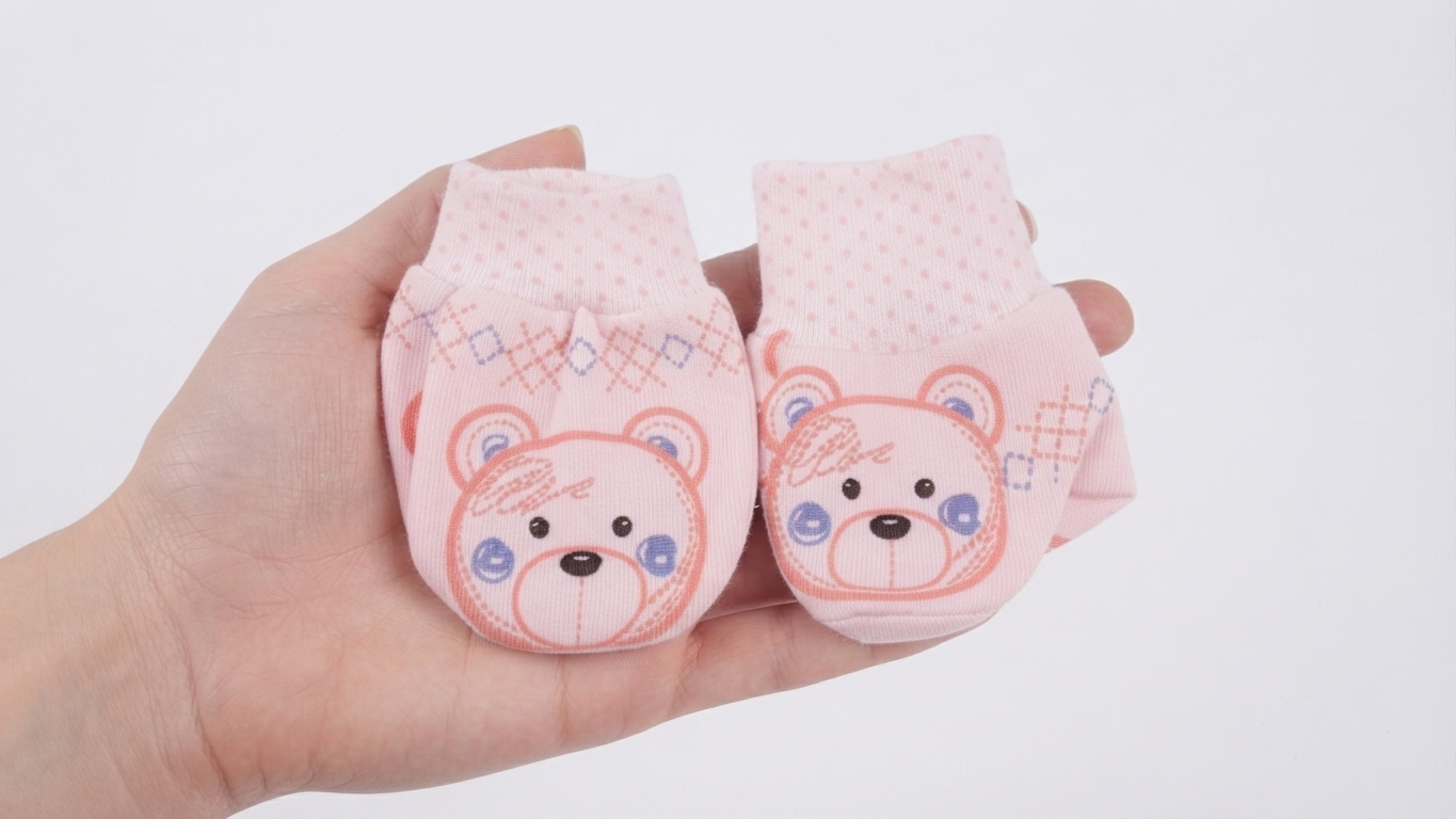 Booties Mittens Set
