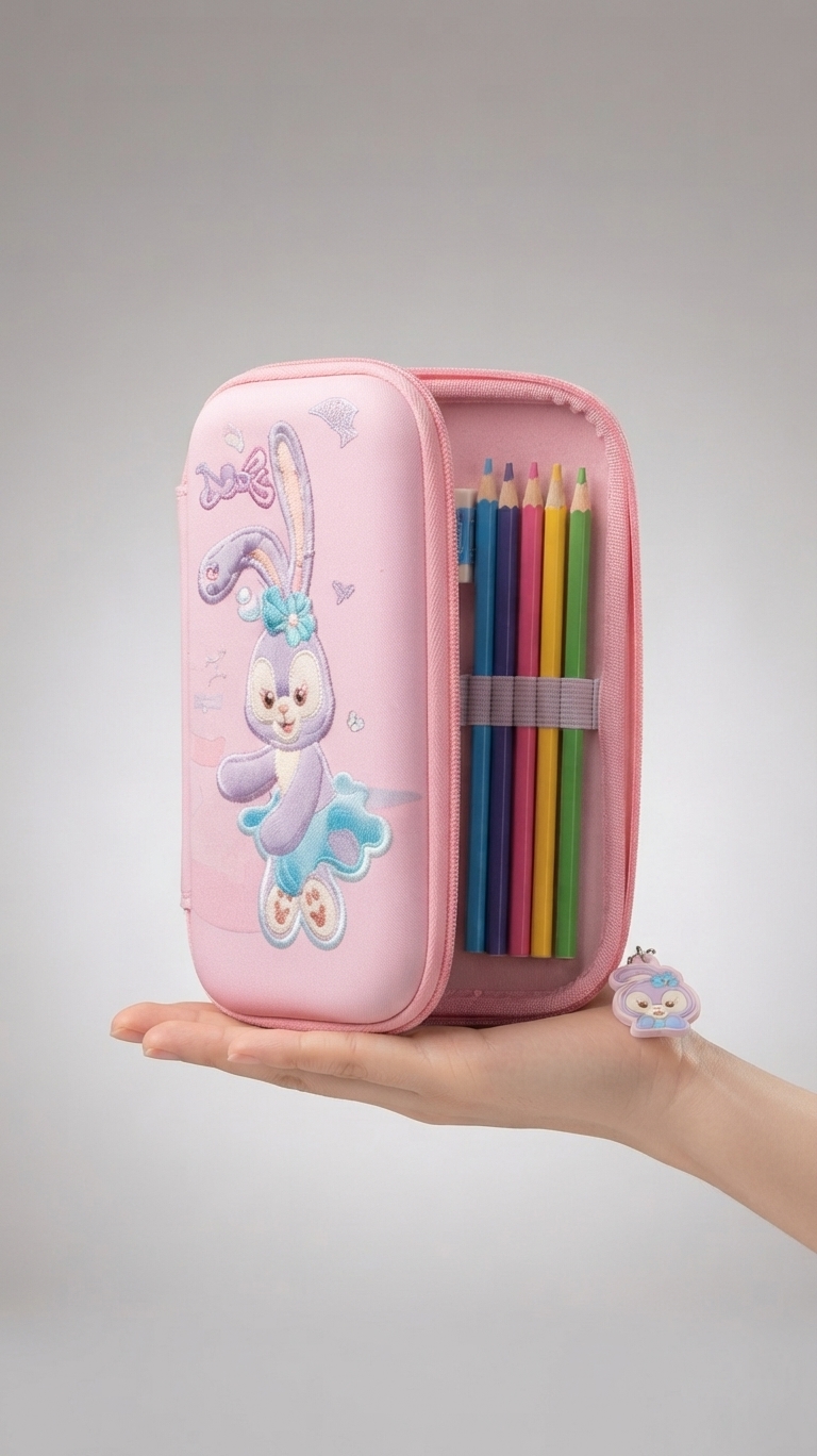 3D Cartoon Pencil Pouch